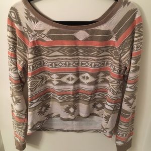 Tribal Print Sweater