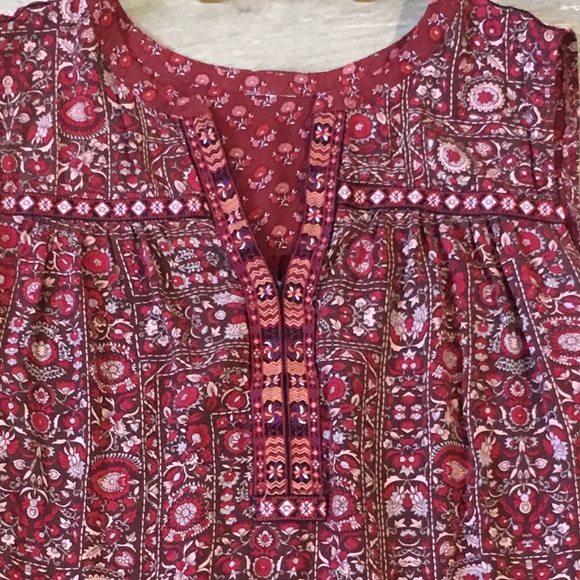 SOLD in Bundle !!!! Anthropologie Tank Mixed Media - Picture 6 of 6