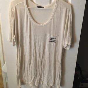 'Mermaids Don't Do Homework' Brandy Melville TShir