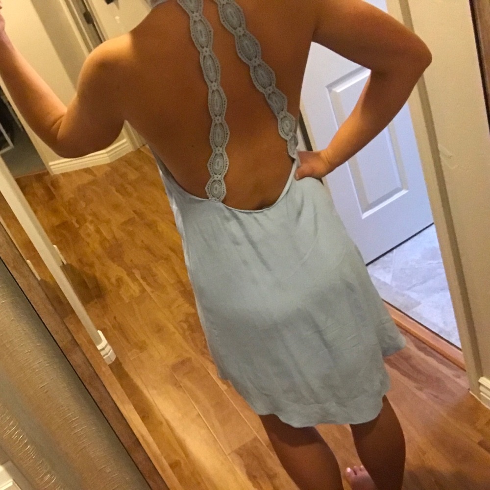 Astr light blue dress