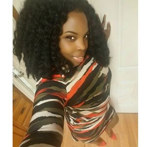 H&M 3/4 Sleeve Camo Shift Dress