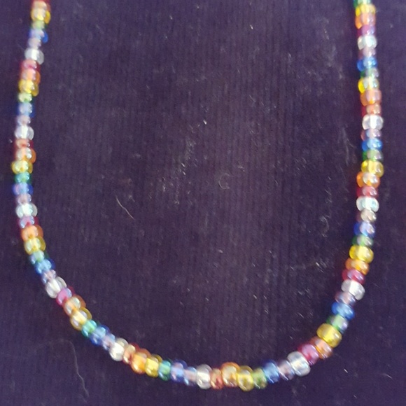 Beaded Glass Chain.🧡 - Picture 3 of 5