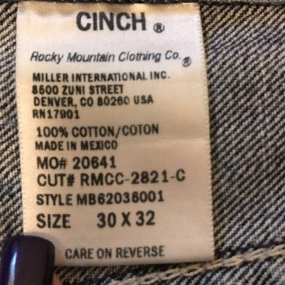 Cinch Jeans Mens White Label Cinch Jeans Poshmark