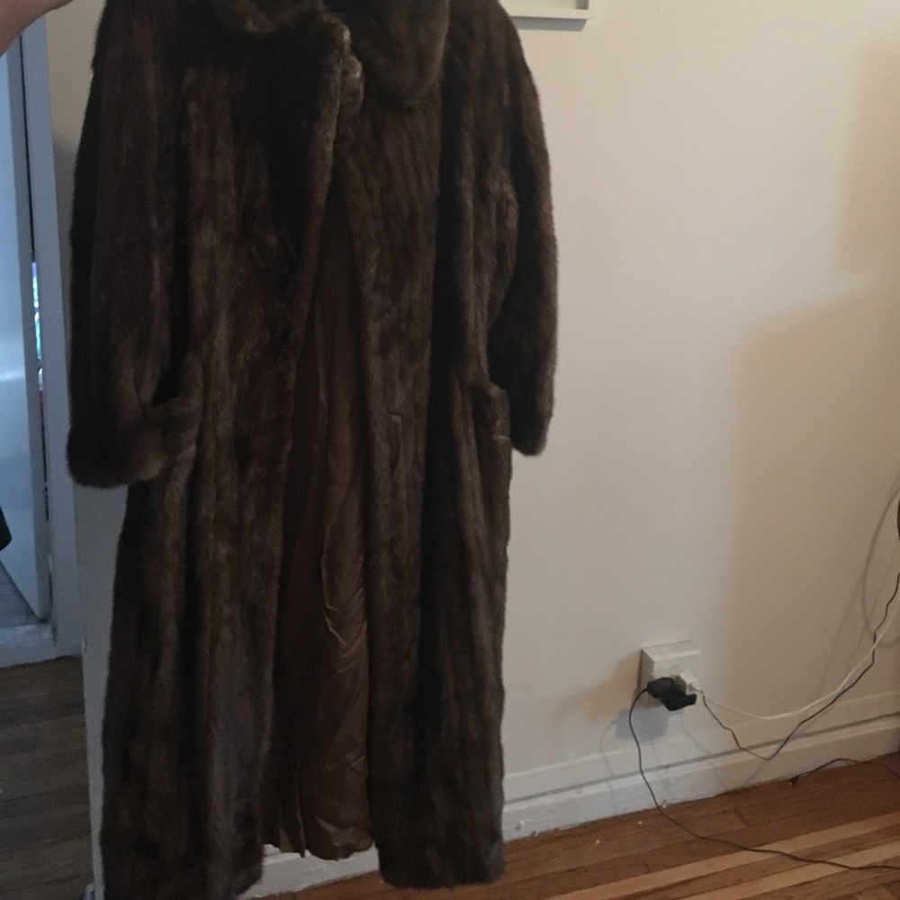 I.Magnin Full Length Mink Coat