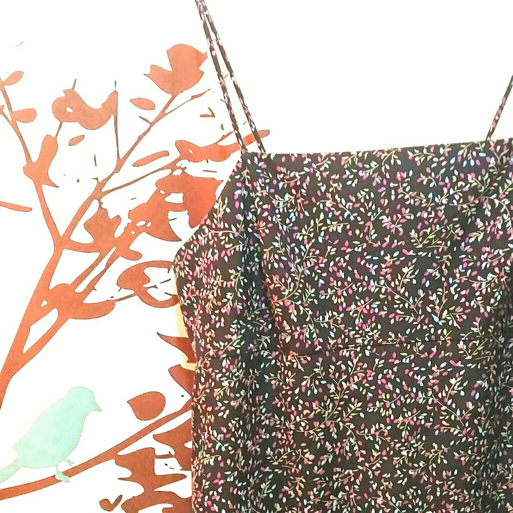 Gap Floral Print Midi Dress