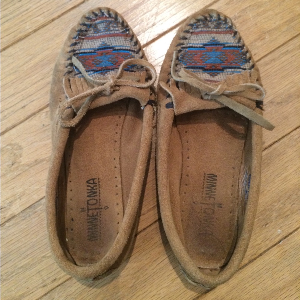 Tribal Pattern Moccasins