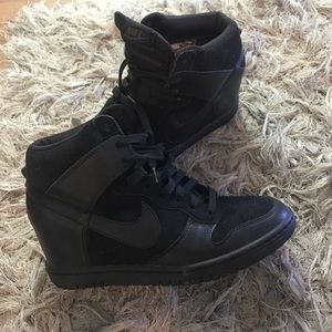 Nike wedge high tops