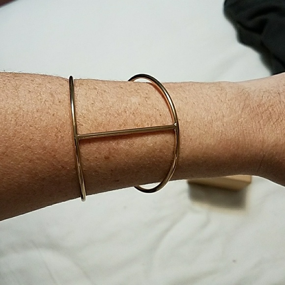 Emerald And Duv Cuff Bracelet/New - Picture 3 of 4