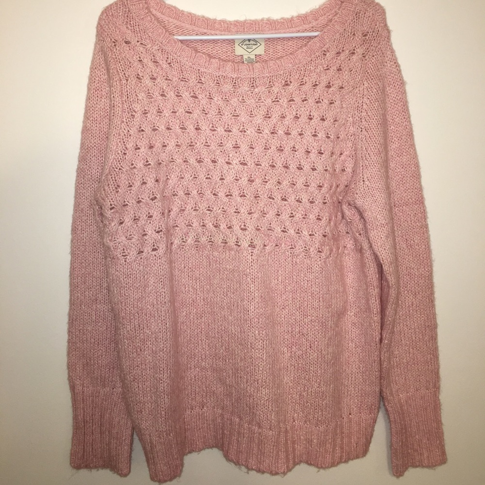 St. John's Bay Pink Sweater