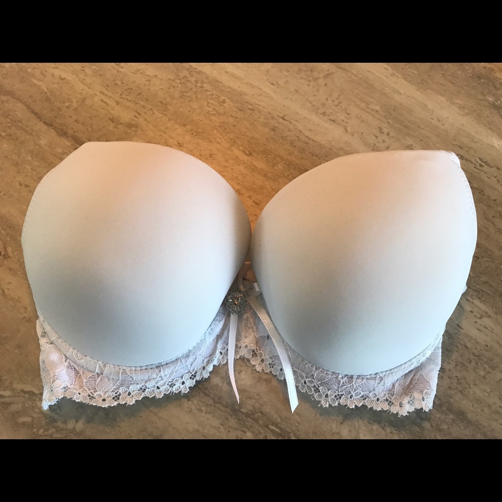 Beautiful White Padded Bra