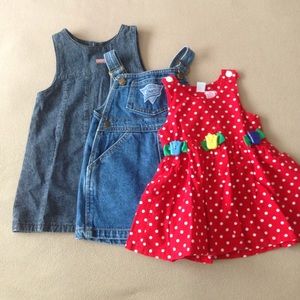 Baby Girl Dresses & Overall