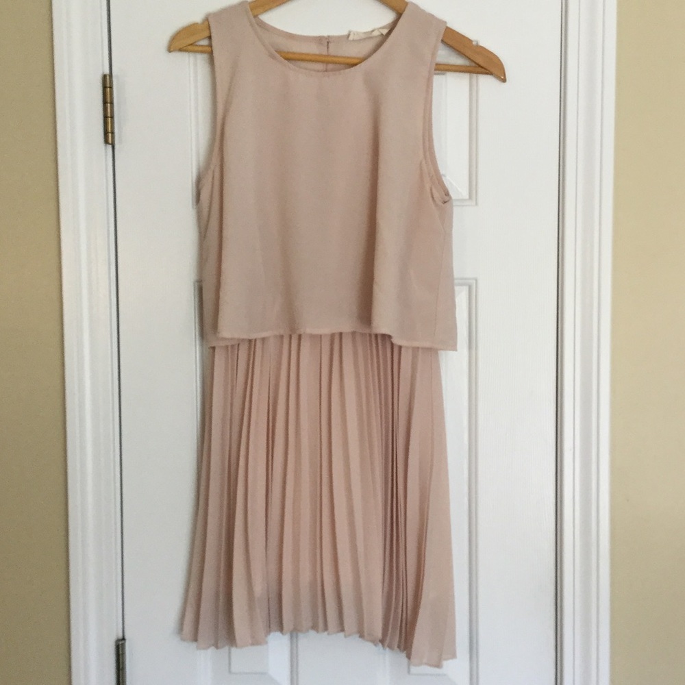 Blush Pink Tank Dress