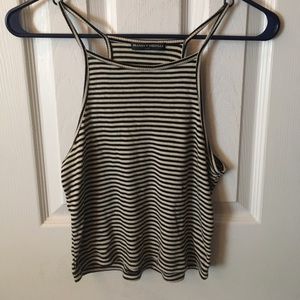 Brandy Melville Striped Crop