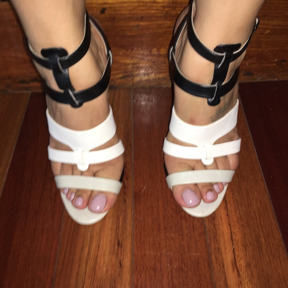 ALDO ankle strap sandal.