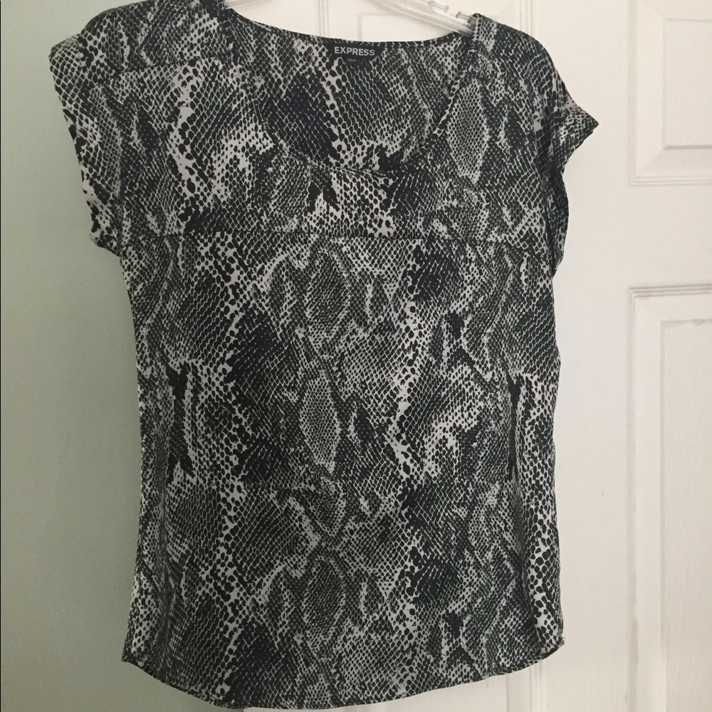 Express silky top