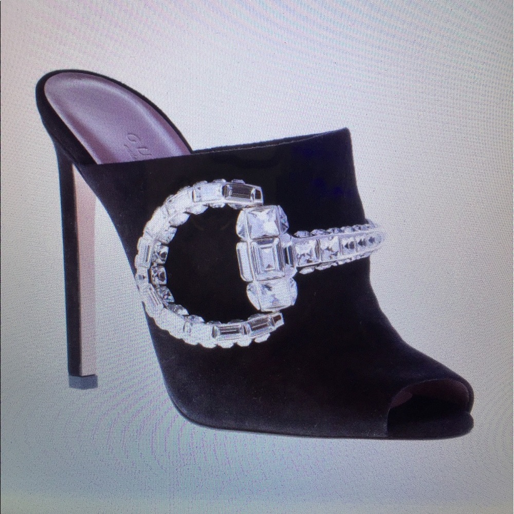 Gucci maxime chrystal heels new size 40