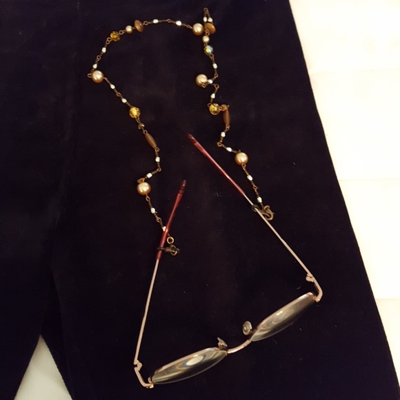 Beaded Glass Chain🧡 - Picture 4 of 4