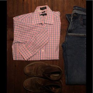 Marquis Signature long sleeve shirt. 15 1/2 (M)