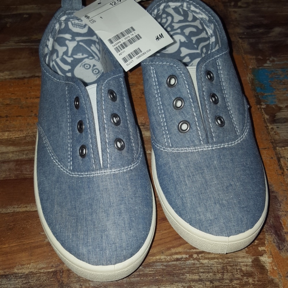 Chambray SlipOn Shoes