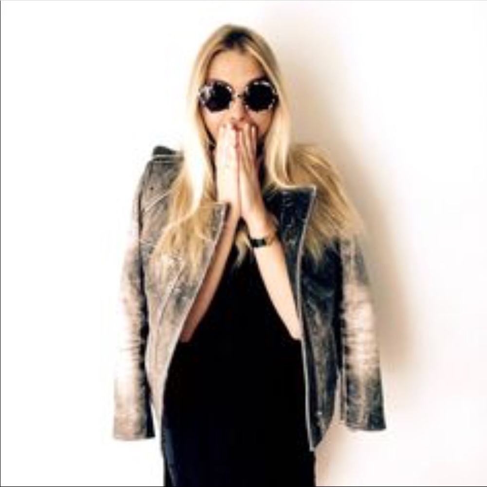 KREWE Louisa Interstellar 24K Sunglasses