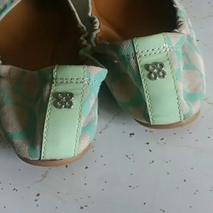Coach baby doll flats