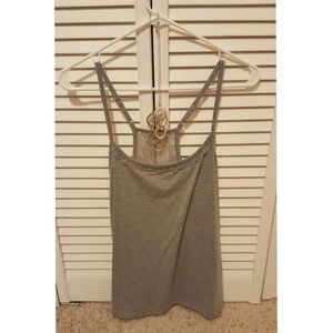 Lacy Tank Top + Necklace