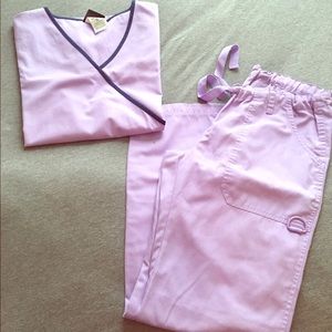 Lavender Cherokee Scrub Set