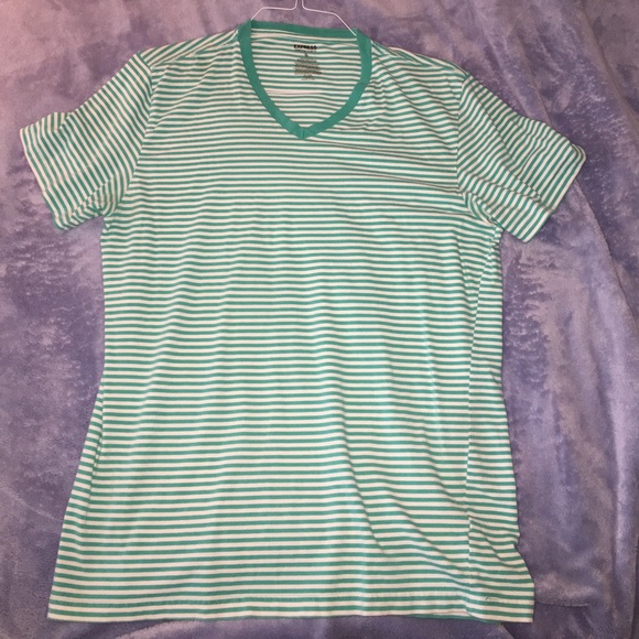 *EXPRESS* XL Men's V-neck Short sleeve Shift - Picture 1 of 1