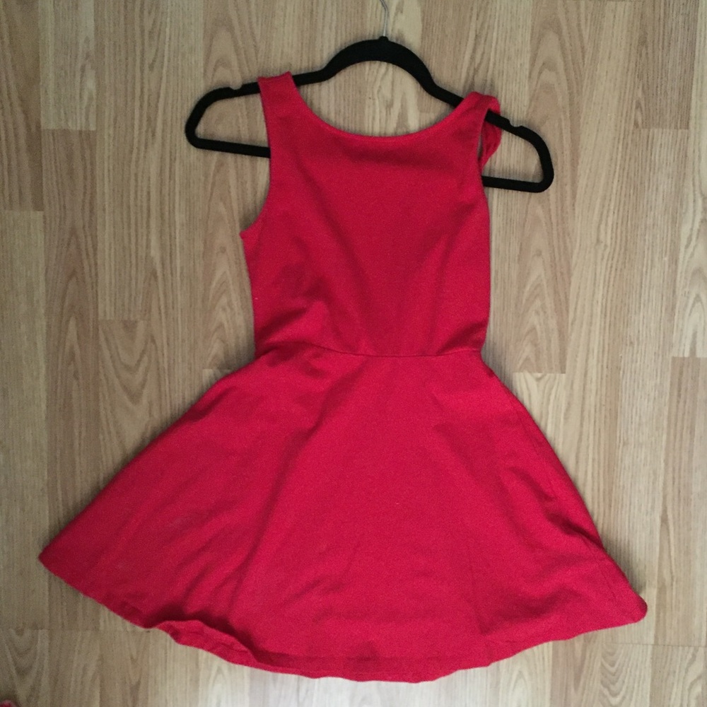 Little Red Bow Dress