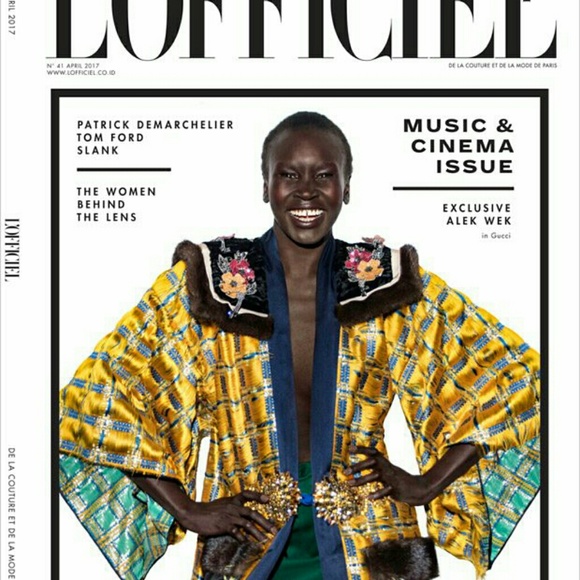 Alek Wek handmade big buckle belt with brass buckle. Handmade brass!