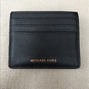 Michael Kors women's jet set travel card holder