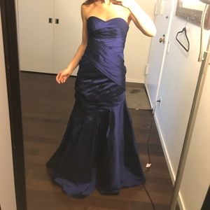 Monique Lhullier Strapless Gown