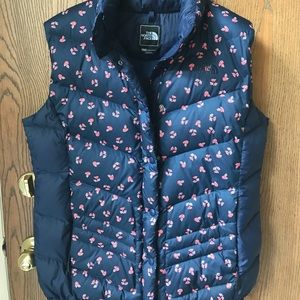 North Face puffy vest