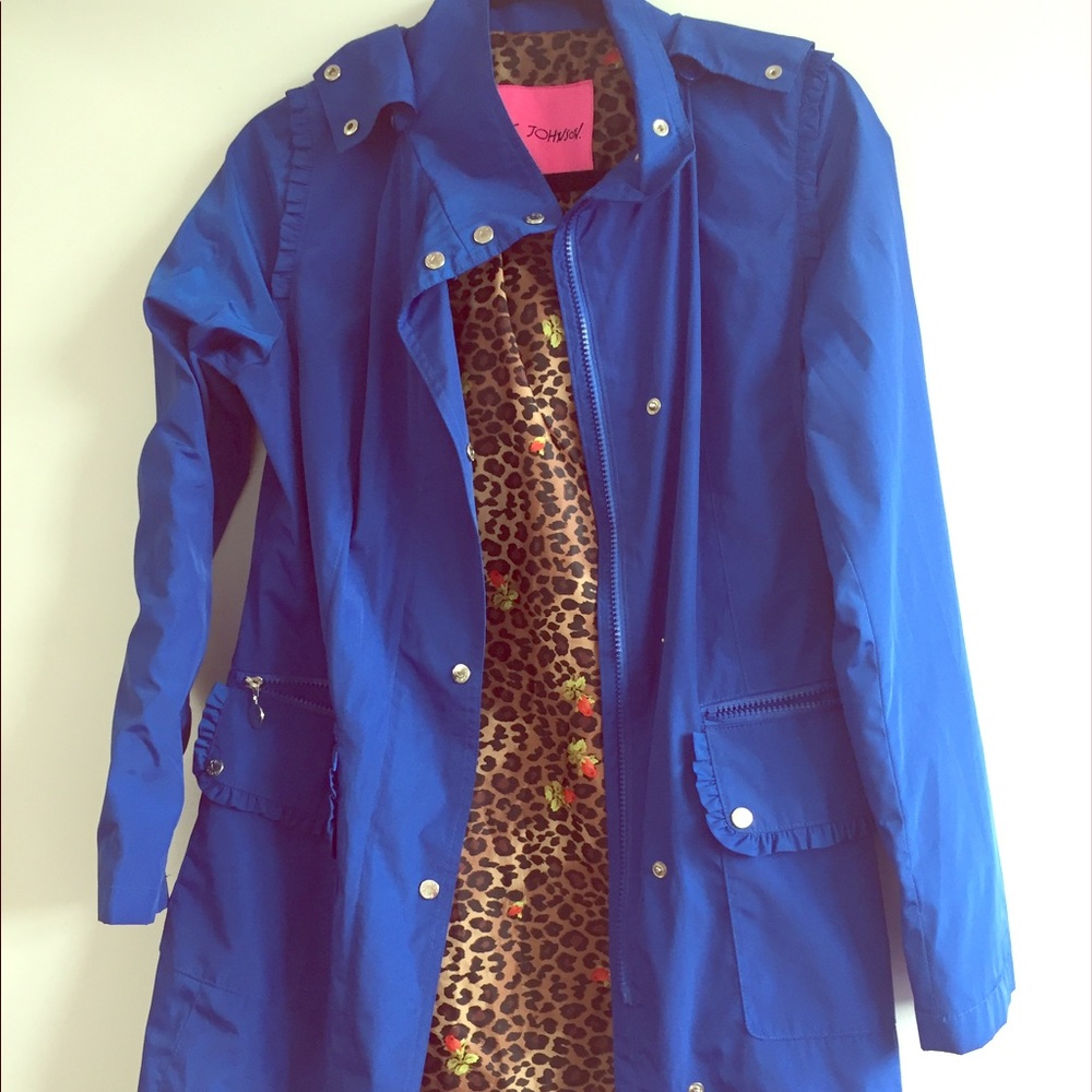 Betsey Johnson Rain Coat