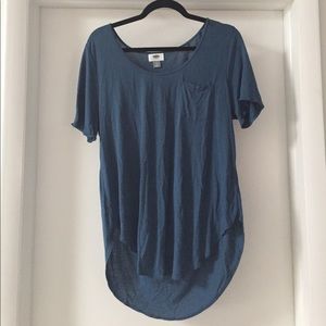 HIGH LOW POCKET TEE