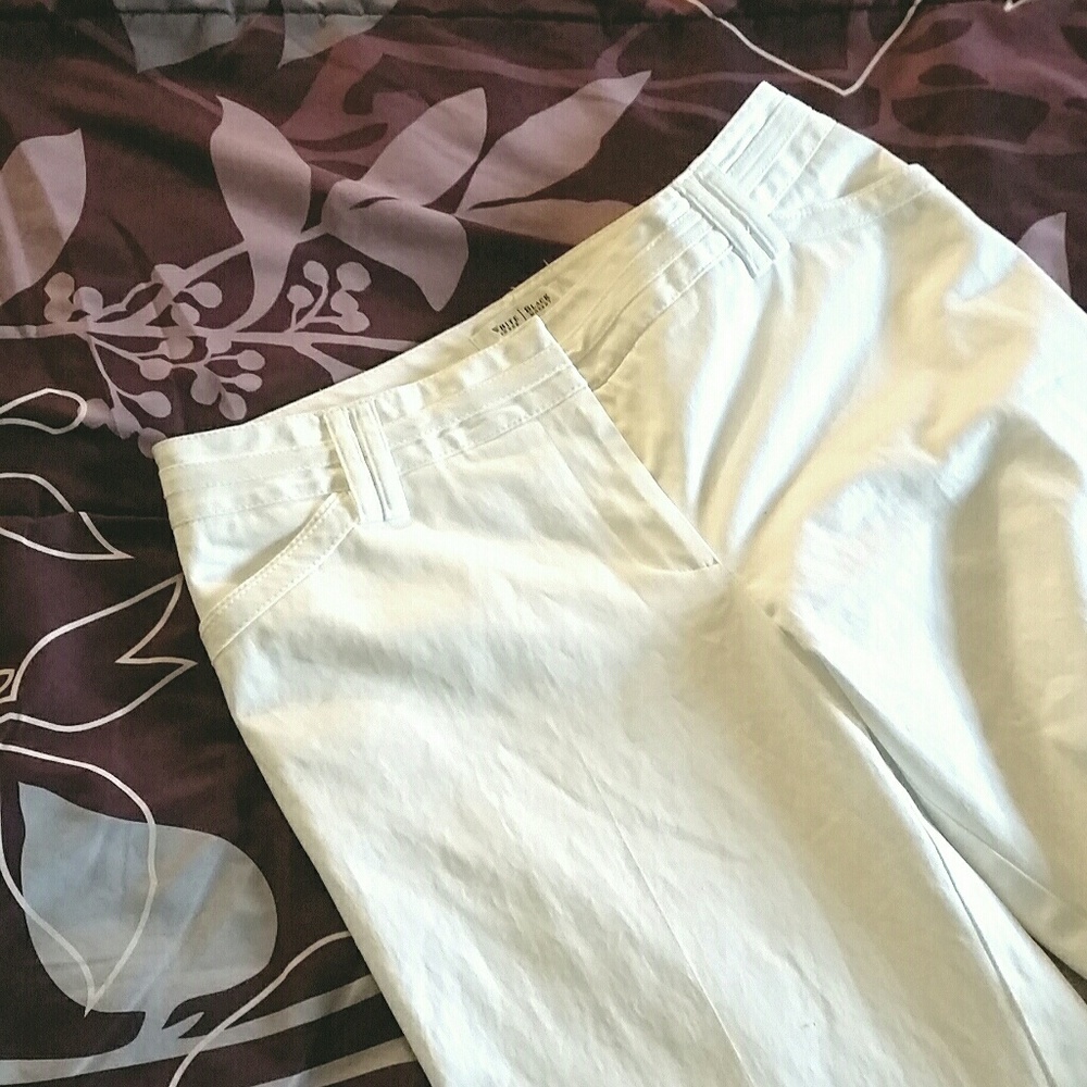WHBM White Trousers