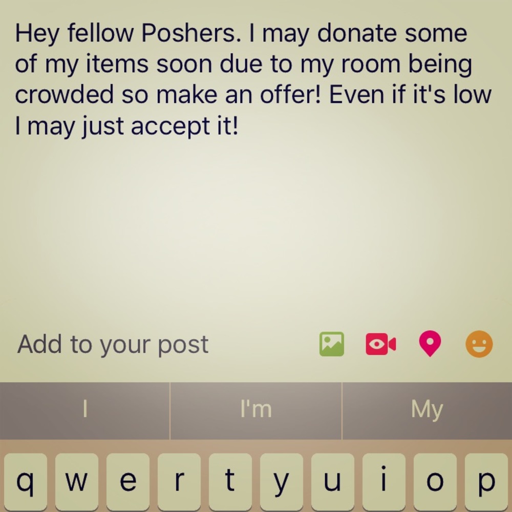 Make an offer even if it's low