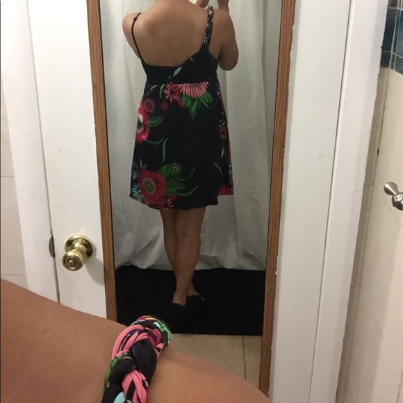 Bebe Flower Printed Summer Dress - Picture 3 of 4
