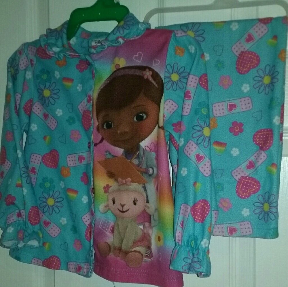 Disney doc mcstuffins pj set