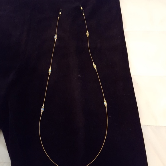 Gold Wire Glass Chain🧡 - Picture 1 of 4