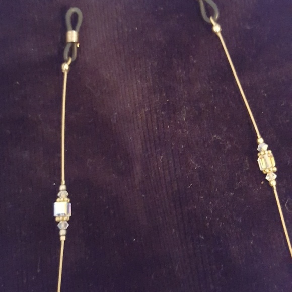 Gold Wire Glass Chain🧡 - Picture 2 of 4