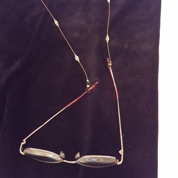 Gold Wire Glass Chain🧡 - Picture 4 of 4