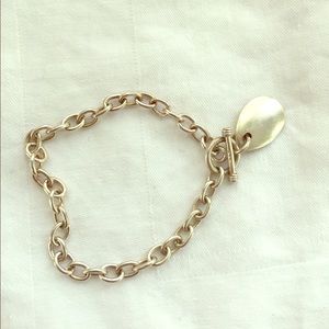 Sterling silver chain bracelet! Vintage!