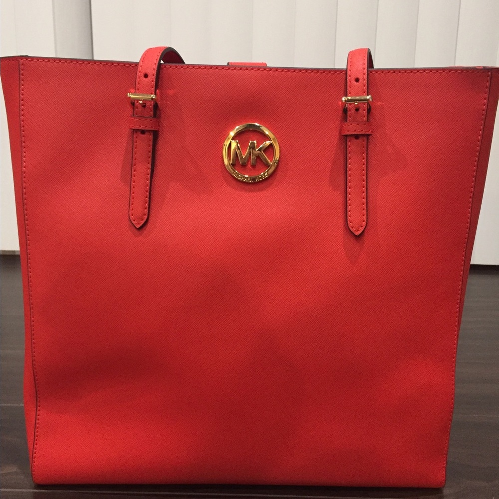 Michael Kor Red tote handbag