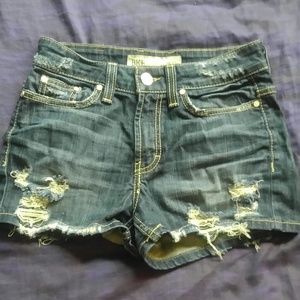 Distressed Shorts