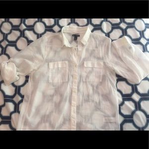 Sheer summer button up.