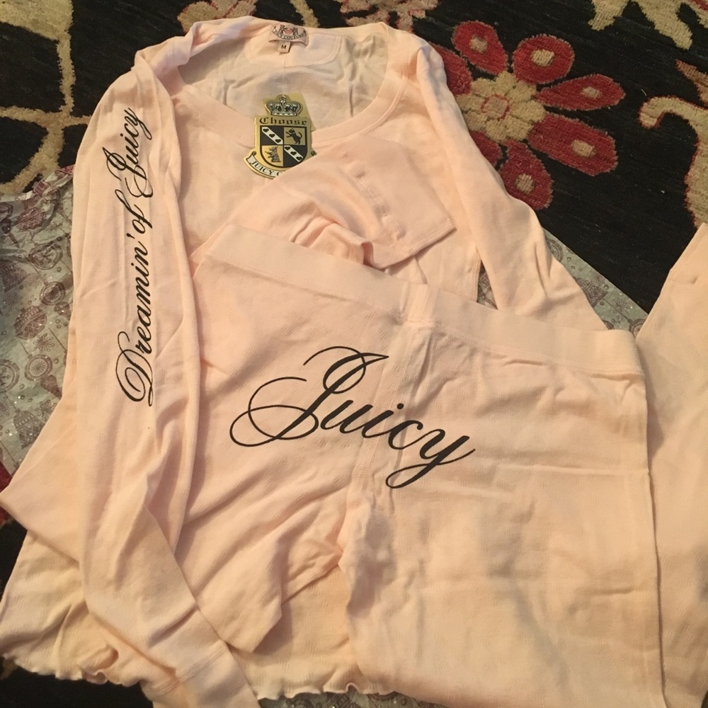 Light pink Juicy Couture sleep set
