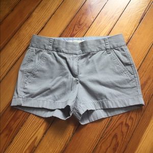 J Crew Classic Twill Chino Short 3" inseam Size 00