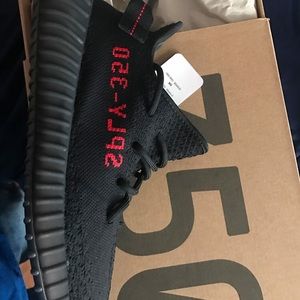 Yeezy boost size 10.5 "bred"