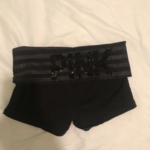 VS Pink yoga shorts